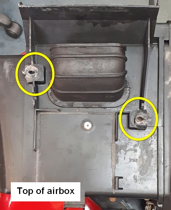 Repairing a float post on a Yamaha TTR250 carb